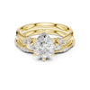 Pear Diamond with Accent Stones Ring