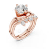 Cushion & Oval Diamond Bridal Set