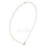 Diamond Cluster V-Shaped Necklace