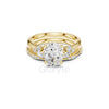 Oval Diamond Bridal Set