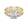 Emerald Diamond Bridal Set