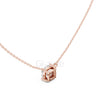 Cushion Cut Solitaire Pendant | 2.5 CT