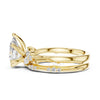 Pear Diamond with Accent Stones Ring