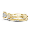 Cushion Diamond & Marquise Accent Bridal Set