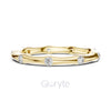 Bezel Set Diamond Stackable Ring in 925 Silver, 10K & 14K Gold