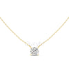 Cushion Cut Solitaire Pendant | 2.5 CT