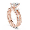 Oval Diamond Bridal Set
