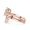 Cushion & Oval Diamond Bridal Set