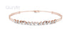Mixed Cut Diamond Chain Bracelet
