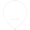 Diamond Cluster V-Shaped Necklace