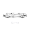 Bezel Set Diamond Stackable Ring in 925 Silver, 10K & 14K Gold