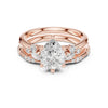 Pear Diamond with Accent Stones Ring