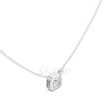 Asscher Cut Bezel Pendant | 1.50 CT