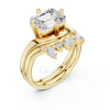 Emerald Diamond Bridal Set