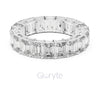 Emerald Cut Diamond Eternity Ring – Classic Full Circle Ring