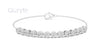 Diamond Halo Tennis Bracelet 3.00mm