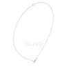 Diamond Cluster V-Shaped Necklace