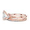 Radiant Diamond Bridal Set