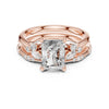 Radiant Diamond Bridal Set