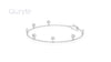 Floating Round Cut Diamond Bracelet