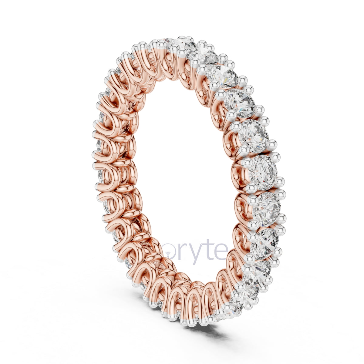 Round Cut Diamond Eternity Band – Classic Full Circle Ring