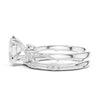 Oval Diamond Bridal Set