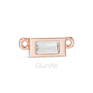 Baguette Diamond Bar Necklace