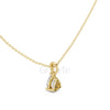 Pear Cut Pendant with Diamond Bail | 1.50 CT