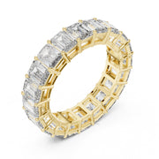 Emerald Cut Diamond Eternity Ring – Classic Full Circle Ring