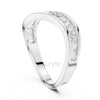 Elegant Channel Set Baguette Diamond Band Ring