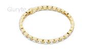 Emerald Cut Diamond Tennis Bracelet 0.30 Pointers