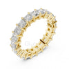 Princess Cut Diamond Eternity Band
