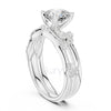 Cushion Diamond & Marquise Accent Bridal Set