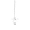 Marquise Cut Bezel Pendant Necklace | 1.5 CT