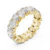 Pear Cut Diamond Eternity Band – Full Circle Lab-Grown Diamond / Moissanite