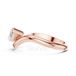 Marquise Diamond Wrap Ring