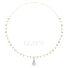 Eternal Grace Pear Diamond Necklace
