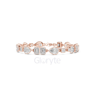 Cluster Diamond Bracelet