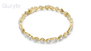 Mixed Shape Diamond Bracelet