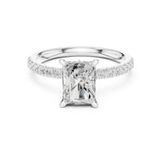 1.5ct Diamond Ring with Marquise & Round Accents