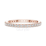 Classic Round Diamond Eternity Band