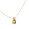 Asscher Cut Pendant with Diamond Bail | 1.50 CT