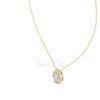 Round Halo Diamond Pendant Necklace (2.38 CT)