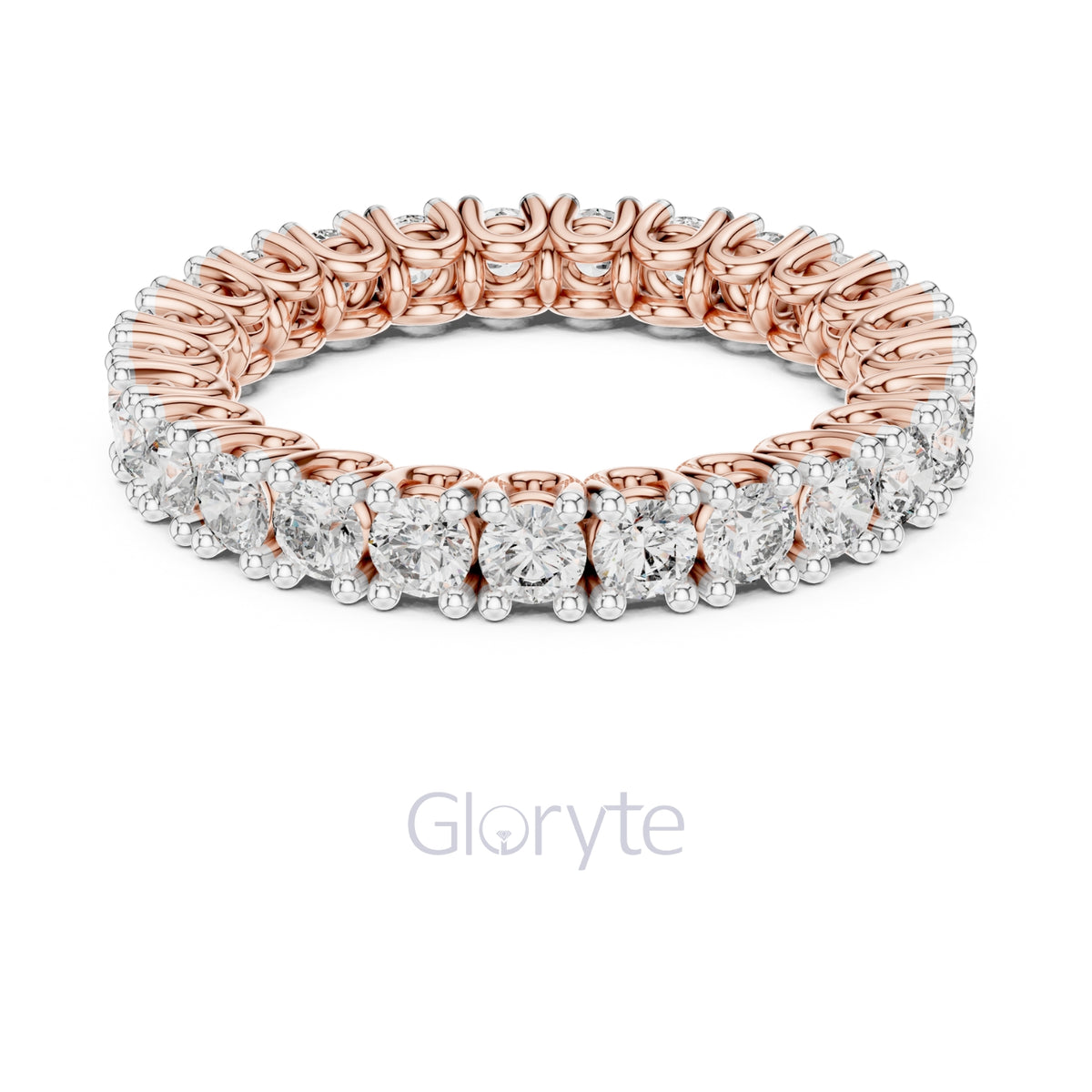 Round Cut Diamond Eternity Band – Classic Full Circle Ring