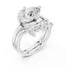 Pear Diamond Bridal Set