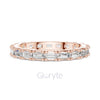 Baguette Diamond Eternity Band – Lab-Grown & Moissanite