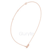 Diamond Link Pendant Necklace