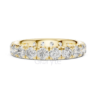 Round Cut Diamond Eternity Band