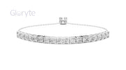 Round Cut Adjustable Diamond Bracelet | Timeless & Versatile