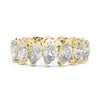 Pear Cut Diamond Eternity Band